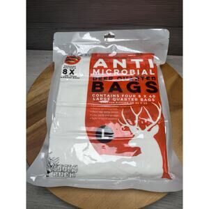 Koola Buck Anti-microbial Deer Quarter Bag 4-pack - And A Big Buck Bag